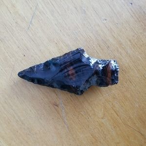 Mahogany Obsidian Arrowhead